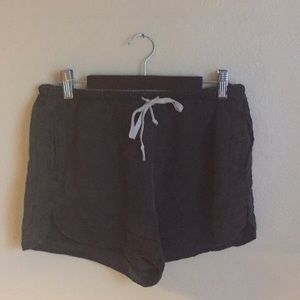 Charcoal soft shorts